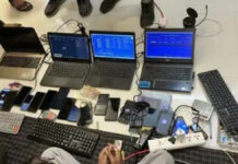 आईपीएल मैच पर ऑनलाइन सट्टा लगाने वाले छह सटोरिए गिरफ्तार