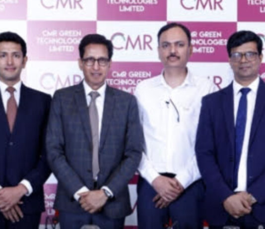 3 जून से खुलेगा सीएमआर ग्रीन टेक्नोलॉजीज़ लिमिटेड का आईपीओ CMR Green Technologies Limited's IPO will open on June 3.