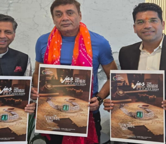 जस शो 2026 में मुख्य अतिथि होंगे डायमंड उद्योग के दिग्गज मावजीभाई पटेल Diamond Industry Veteran Mavjibhai Patel to be the Chief Guest at Jas Show 2026.