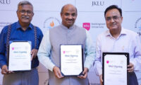 जेकेएलयू ने किया नॉटिंघम ट्रेंट यूनिवर्सिटी के साथ एमओयू JKLU Signs MoU with Nottingham Trent University