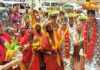 कलश यात्रा के साथ गीता गायत्री मंदिर में रामकथा का शुभारंभ Ramkatha Commences at Gita Gayatri Temple with a Kalash Yatra
