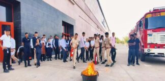 भीषण गर्मी के बीच नगर निगम का अग्नि सुरक्षा अभियान में 13 जोनों में की मॉक ड्रिल Municipal Corporation