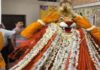 चांदपोल बाजार में निकली भगवान नृसिंह की शोभायात्रा A Procession of Lord Narsingh Held in Chandpole Market