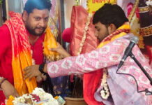 नृसिंहजी मंदिर अग्रवाल पंचायती में श्रीमद्भागवत कथा का विश्राम Conclusion of the Shrimad Bhagavat Katha at the Narsinghji Temple