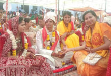 सामूहिक विवाह सम्मेलन में दिया नशा मुक्ति का संदेश Message of De-addiction Delivered at Mass Marriage Conference