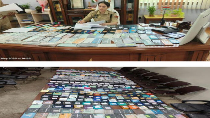 Major Success in ‘Operation Re-Call’: 790 Mobile Phones Recovered