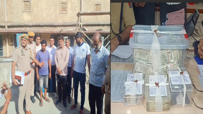 Inter-state gang that extorted ₹47.90 lakh at gunpoint busted. Inter-state gang that extorted ₹47.90 lakh at gunpoint busted.