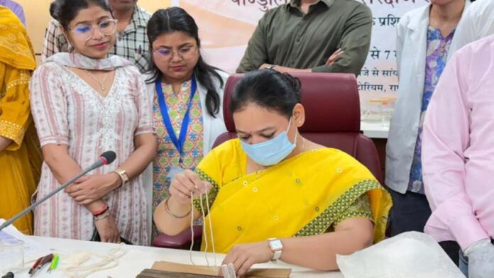 Manuscript Conservation Workshop at the National Institute of Ayurveda Manuscript Conservation Workshop at the National Institute of Ayurveda
