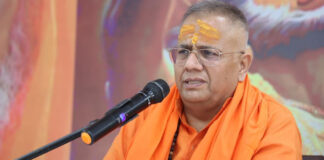 सुंदरकांड केवल पाठ नहीं, जीवन प्रबंधन का विज्ञान है:आचार्य ईश्वरानंदा The Sundarkand is not merely a recitation, but a science of life management: Acharya Ishwarananda.