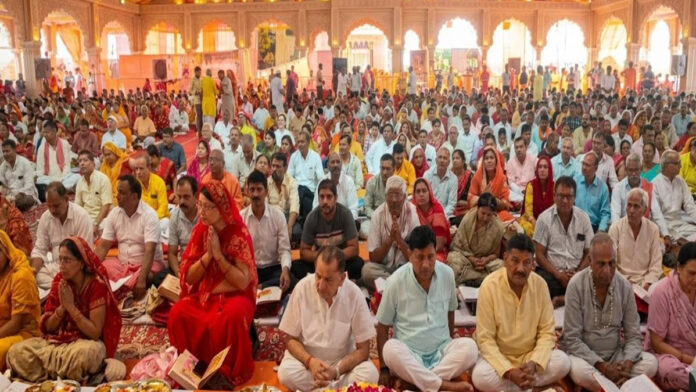 Continuous Recitation of the Ramcharitmanas Begins During Purushottam Month Continuous Recitation of the Ramcharitmanas Begins During Purushottam Month
