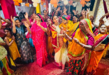रामकथा में धूमधाम से मनाया गया प्रभु श्रीराम का जन्मोत्सव