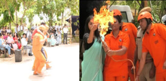 आपदा प्रबंधन की बारीकियां सीख रहे भावी अफसर: एसडीआरएफ ने दिया लाइव रेस्क्यू प्रशिक्षण