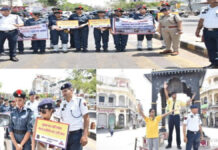 जयपुर की सड़कों पर उतरे नन्हे ट्रैफिक वॉलिंटियर्स