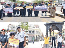जयपुर की सड़कों पर उतरे नन्हे ट्रैफिक वॉलिंटियर्स