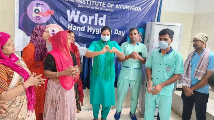 Cleanliness Awareness Program Organized in Hospital Administration at the National Institute of Ayurveda