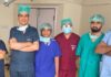 एसएमएस अस्पताल के चिकित्सकों ने निकाली पन्द्रह साल से पीड़ित महिला की बच्चेदानी से विशाल गांठ Doctors at SMS Hospital removed a massive tumor from the uterus of a woman who had been suffering for fifteen years.