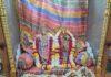 वेद मंत्रोच्चार से किया नृसिंह भगवान का पंचामृत अभिषेक-श्रृंगार