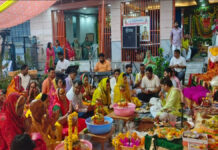 अधिक मास:पार्थिव शिवलिंग पूजन महोत्सव में उमड़ी श्रद्धा