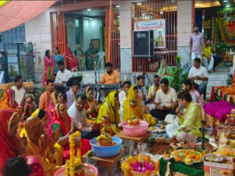 अधिक मास:पार्थिव शिवलिंग पूजन महोत्सव में उमड़ी श्रद्धा