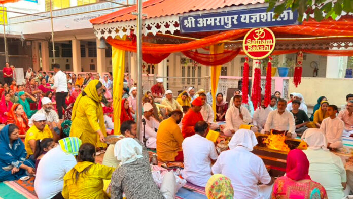 Chaliha Festival Celebrations in Full Swing at Shri Amrapur Sthan Chaliha Festival Celebrations in Full Swing at Shri Amrapur Sthan