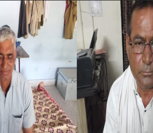 एएसआई और हेड कांस्टेबल आठ हजार की रिश्वत लेते गिरफ्तार ASI and Head Constable arrested while accepting a bribe of ₹8,000.