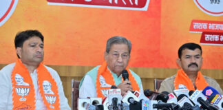 अशोक गहलोत का बयान हार की बौखलाहट और कांग्रेस की तुष्टिकरण राजनीति का परिचायक : घनश्याम तिवाड़ी Ghanshyam Tiwari