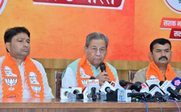 अशोक गहलोत का बयान हार की बौखलाहट और कांग्रेस की तुष्टिकरण राजनीति का परिचायक : घनश्याम तिवाड़ी Ghanshyam Tiwari