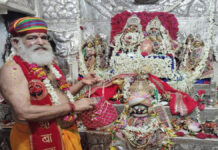 श्री बिहारी जी महाराज के रजत श्रृंगार पाटोत्सव में उमड़ी श्रद्धालुओं की भीड़ Silver Adornment Festival of Shri Bihari Ji Maharaj