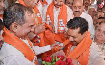 भाजपा प्रदेश संगठन महामंत्री अजेय कुमार के आगमन से पार्टी को मिलेगी नई मजबूती:मदन राठौड़ Arrival of BJP State General Secretary (Organization) Ajey Kumar will give new strength to the party: Madan Rathore