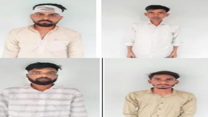 Four accused, including a father and his sons, arrested for beating a young man to death.