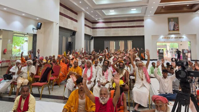 A clarion call was sounded in Jaipur to secure the status of 'Rashtra-Mata A clarion call was sounded in Jaipur to secure the status of 'Rashtra-Mata