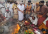 121 कुंडीय श्रीराम महायज्ञ पूर्णाहुति व भंडारे के साथ संपन्न 121-Kundiya Shri Ram Mahayajna concludes with Purnahuti and Bhandara.