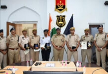 छह पुलिसकर्मियों को मिला कांस्टेबल ऑफ द मंथ अवॉर्ड