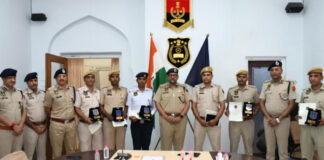 छह पुलिसकर्मियों को मिला कांस्टेबल ऑफ द मंथ अवॉर्ड