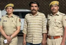 25 हजार का इनामी ड्रग तस्कर नेटड़ा टोल प्लाजा से गिरफ्तार