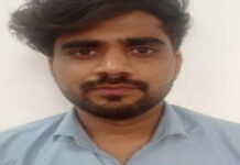 मूल अभ्यर्थी बनकर परीक्षा देने वाला दस हजार का इनामी डमी अभ्यर्थी गिरफ्तार Dummy candidate arrested for taking the exam by posing as the actual candidate.