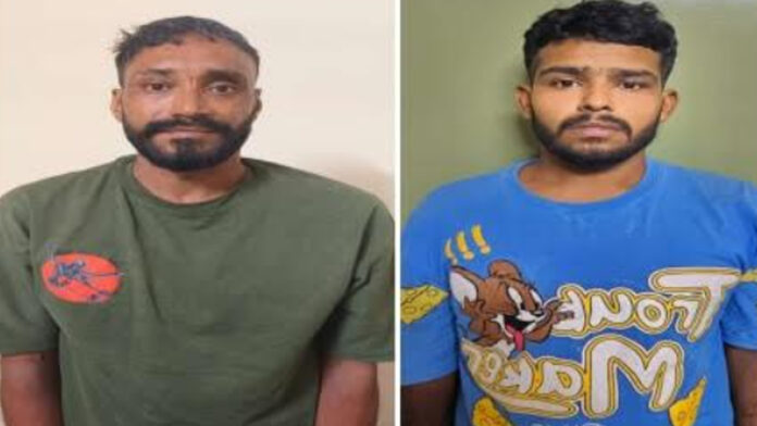 Two cunning chain snatchers from Punjab, who had been spreading panic in Jaipur, arrested.