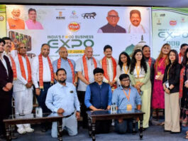 इंडिया फूड बिजनेस एक्सपो :15 हजार विजिटर्स के साथ बनाया कीर्तिमान India Food Business Expo: Sets record with 15,000 visitors.