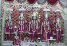 भगवान सियाराम पाटोत्सव : बधाइयों और भजनों से गुंजायमान हुआ खोले का हनुमानजी मंदिर Lord Siyaram Installation Anniversary Celebration
