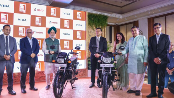 Hero MotoCorp unveiled flex-fuel motorcycles.