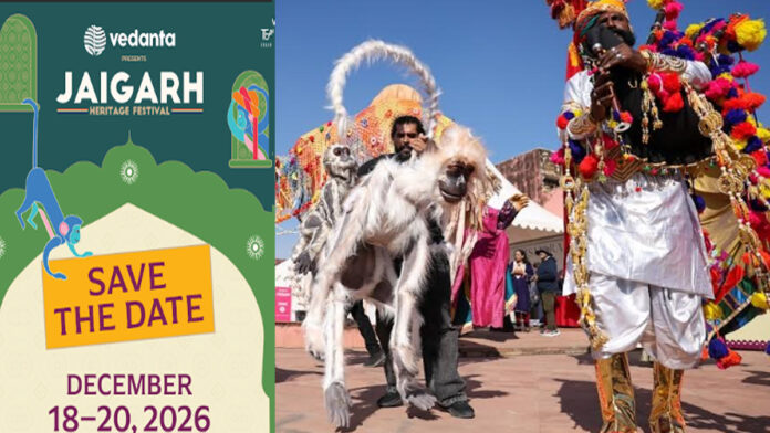 A celebration of heritage to be hosted at Jaigarh Fort. A celebration of heritage to be hosted at Jaigarh Fort.
