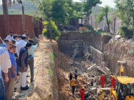 चंदवाजी हादसे को लेकर जांच कमेटी गठित, सात दिन में सौंपेगी रिपोर्ट Jaipur resort accident: Under-construction sewage wall collapses.