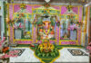 श्री नहर के गणेशजी मंदिर में सजा भव्य फूल बंगला: भजन संध्या में बही भक्ति की सरिता