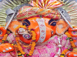 गुरु-पुष्य योग पर श्री नहर के गणेशजी मंदिर में होगा दूर्वा मार्जन से पंचामृत अभिषेक