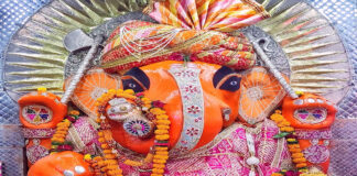 गुरु-पुष्य योग पर श्री नहर के गणेशजी मंदिर में होगा दूर्वा मार्जन से पंचामृत अभिषेक
