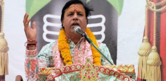 नानी बाई का मायरा में ठाकुर जी ने मुनीम बनकर भरा मायरा In the *Nani Bai Ro Mayro*, Thakur Ji assumed the role of an accountant and fulfilled the *Mayro* ritual.