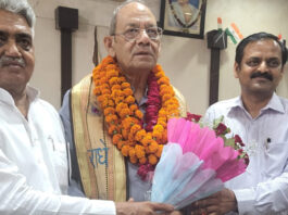 नरेश कुमार गुप्ता महावर वैश्य सेवा संस्था जयपुर के निर्विरोध अध्यक्ष निर्वाचित Naresh Kumar Gupta elected unopposed as President of Mahavar Vaishya Seva Sanstha, Jaipur.