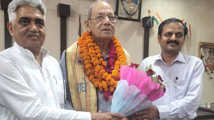 Naresh Kumar Gupta elected unopposed as President of Mahavar Vaishya Seva Sanstha, Jaipur. Naresh Kumar Gupta elected unopposed as President of Mahavar Vaishya Seva Sanstha, Jaipur.