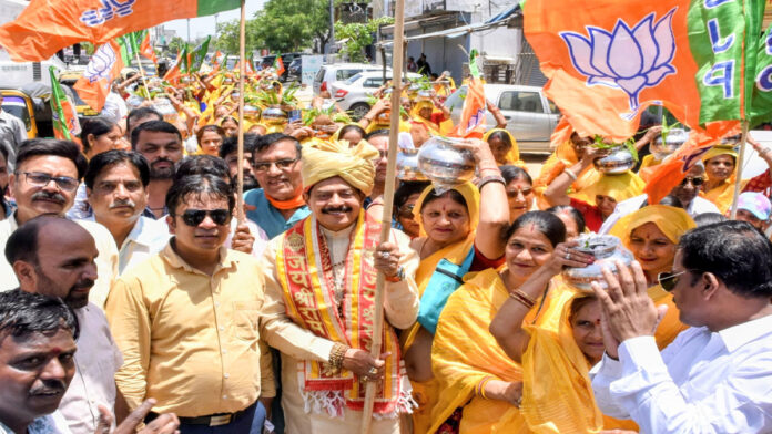 ‘Namo Lok Mahotsav’ in Civil Lines to mark the completion of 12 years of the Modi government. ‘Namo Lok Mahotsav’ in Civil Lines to mark the completion of 12 years of the Modi government.
