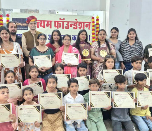 नृत्यम् फाउंडेशन की पहल: सात दिवसीय समर कैंप में बच्चों और महिलाओं को मिला हुनर का मंच Children and women found a platform to showcase their skills at the seven-day summer camp.